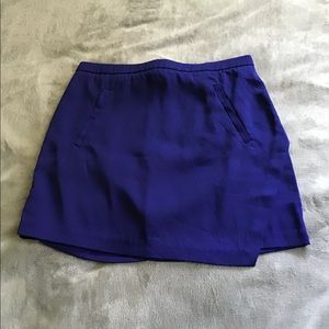 Blue skirt